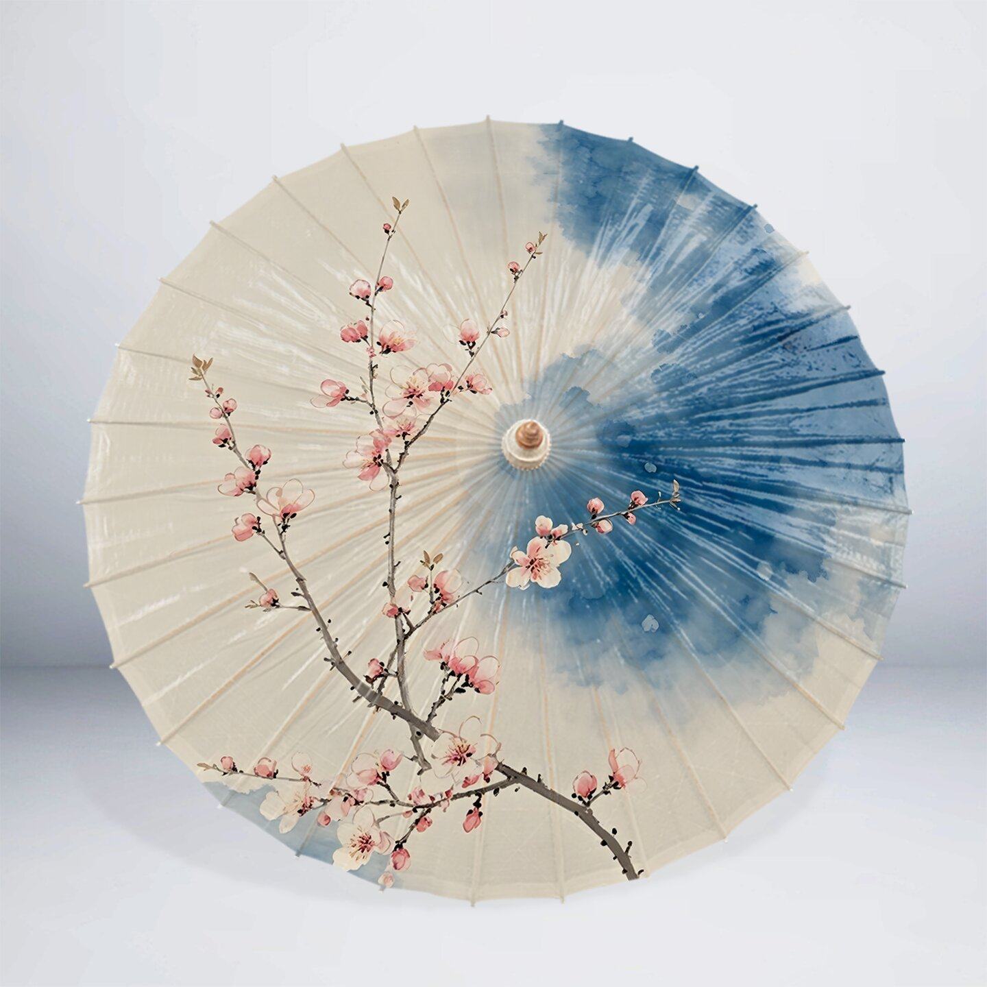 非遗手工油纸伞防雨防晒中式国风复古风汉服走秀舞蹈道具樱花舞