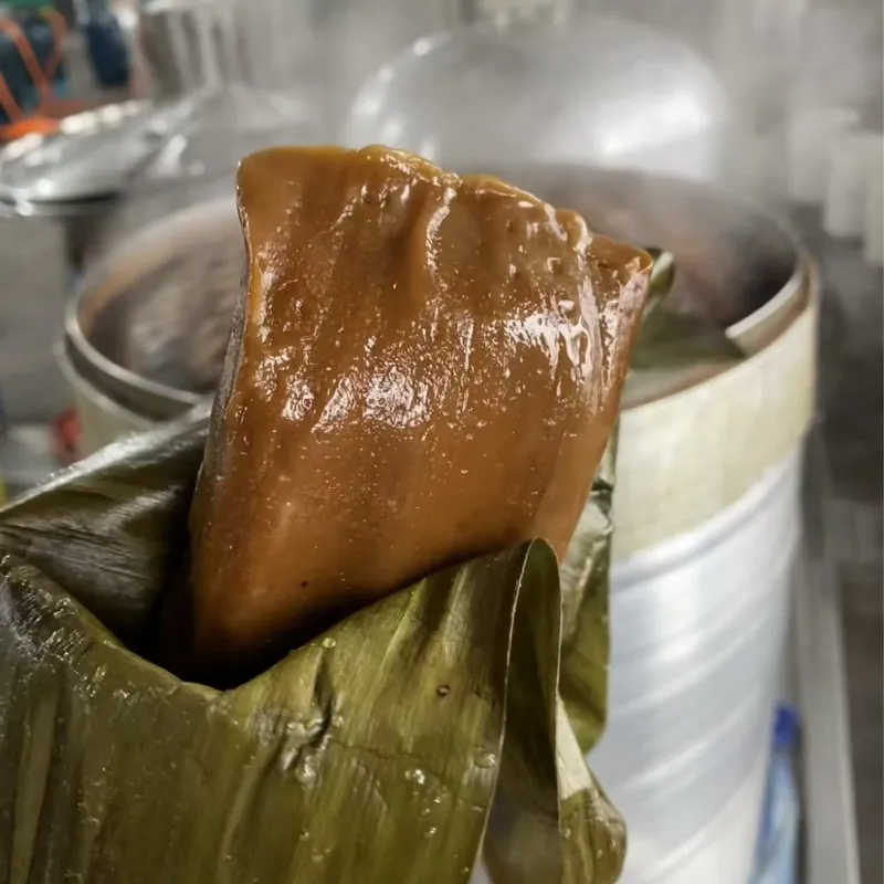 广西特产糯米糍粑纯手工老式芭蕉叶花生芝麻馅蕉叶糍粑