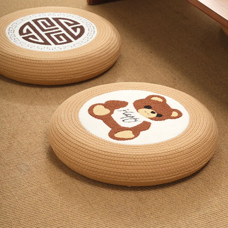 棉麻蒲团舒适花色多样