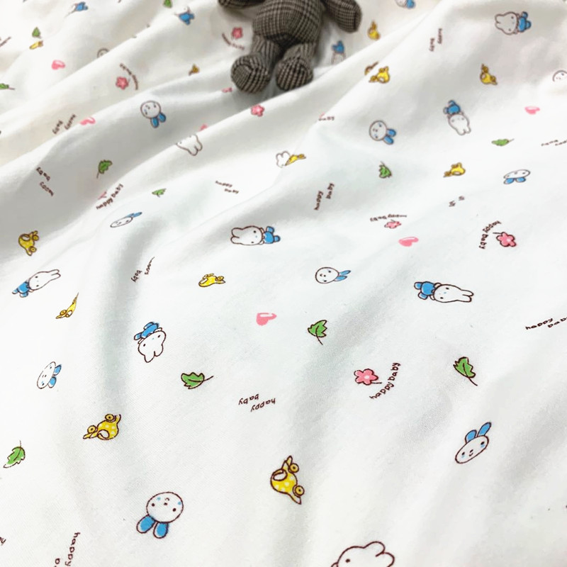 吸水亲肤婴儿纯棉秋衣秋裤布料