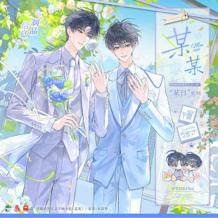 【满赠】正版 《某某》原著衍生周边 某日系列 三期