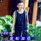 舒束无痕长款 中性女 束胸强效束胸衣宽松运动内衣加强绷带透气夏季