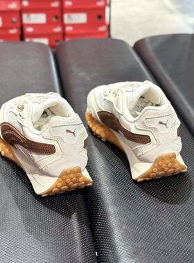 彪马PUMA新款男子休闲运动低帮翻毛皮防滑章鱼鞋复古跑步鞋393151