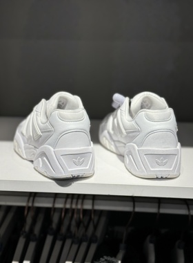 阿迪达斯Adidas男新款白色增高厚底百搭耐磨经典运动休闲鞋ID4717