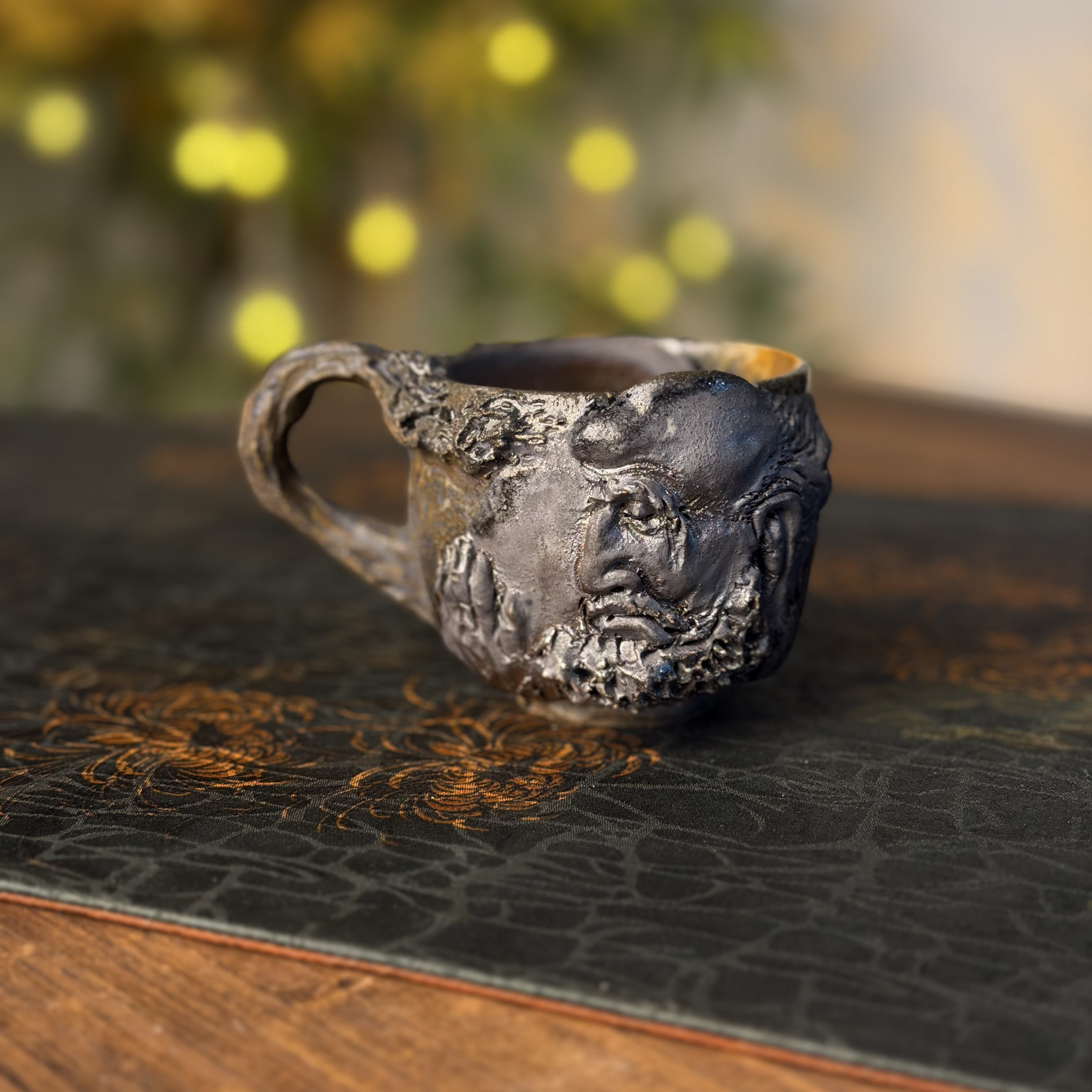 刘荣富老师 180ml达摩马克杯 柴烧杯,餐饮具,茶杯,淘宝优惠券,粉丝福利购,淘宝优惠卷