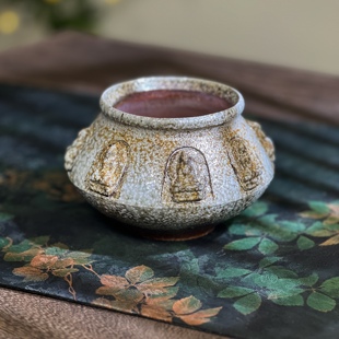 上新m 林连老师 八尊敦煌建水 水洗渣斗口9.2高9容600ml