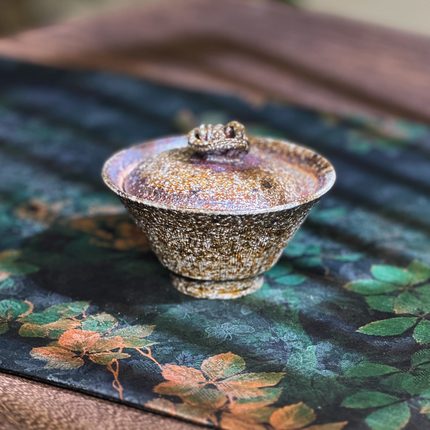 80ml丝路斗笠盖碗19号 林连老师 省大师木木上新m