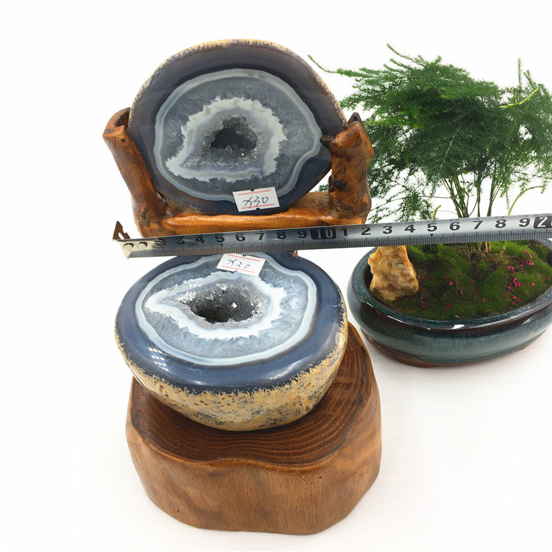 天然水晶玛瑙居家摆件