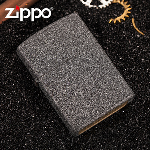 皇冠信誉 专柜正品 Zippo 磨砂 铁砂石 铁石心肠 211