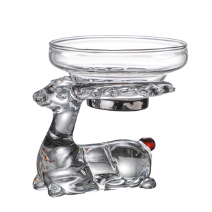 高硼硅玻璃茶漏创意茶隔公道杯茶滤家用泡茶器茶叶过滤网茶道配件