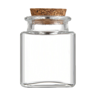 50ML玻璃调料瓶香料瓶厨房分装瓶方形调味料收纳瓶小调料罐收纳罐