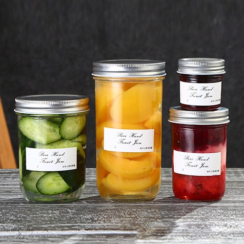鱼子酱瓶奶昔瓶蜂蜜瓶密封罐罐头