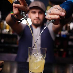 斜口不锈钢油瓶塞酒瓶塞导流嘴厨房酱油液体壶塞导油嘴软木倒油嘴