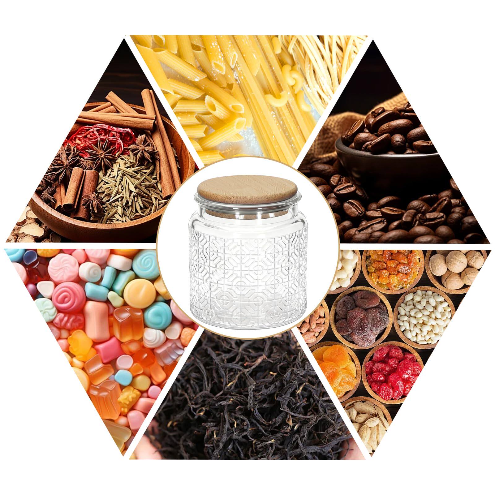 复古窗花储物罐相思木盖子竹木家用储存杂粮干果零食密封罐大容量