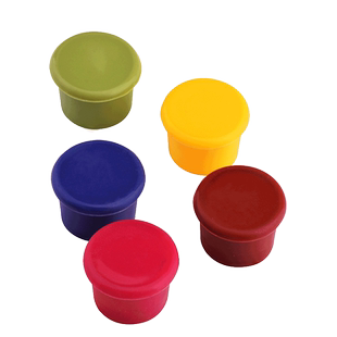 彩色硅胶瓶盖密封防尘红酒塞饮料啤酒瓶塞厨房油瓶调味瓶塞保鲜盖