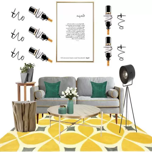 Простая бутылка -Wall Vishing Wine Glass Scoun