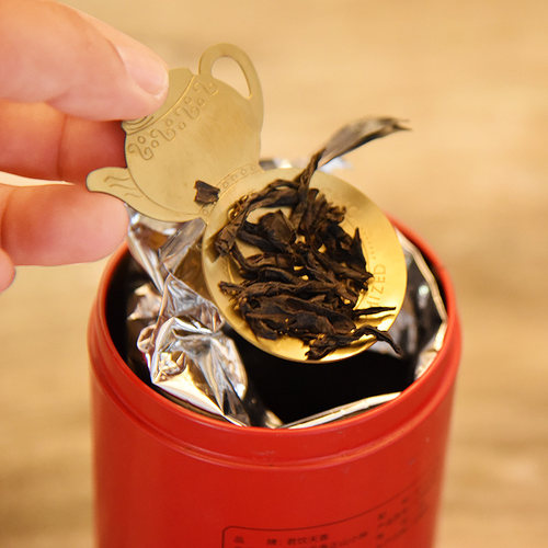 金色复古可爱配件茶勺