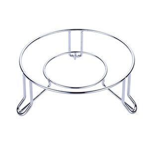 加粗厨房锅架座厨房置物架蒸菜架锅具收纳架餐桌隔热落地架放托架