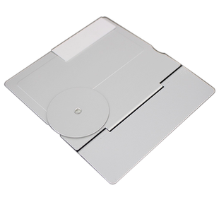 铝制日历牌万年历日历架迷你超薄型桌面个性英文台历办公室商务人