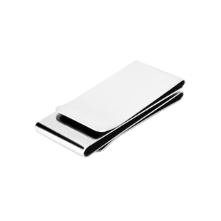 三位一体不锈钢双面钱夹欧式双面零钱夹钞票夹创意礼品金属零钱包