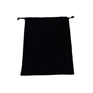 黑色绒布袋首饰袋文玩饰品袋束口袋手机电源家居收纳防尘袋包装袋