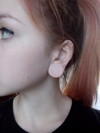 新款硅胶肉色肤色学生隐形耳扩耳环扩耳器穿孔饰品男女单只包邮