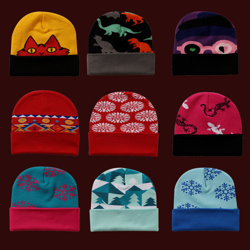 WNCAP美式街头提花针织帽男女嘻哈滑板护耳套头帽秋冬季保暖冷帽,服饰配件/皮带/帽子/围巾,帽子,淘宝优惠券,粉丝福利购,淘宝优惠卷