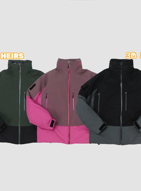 LAST HEIRS 万元旗舰！G+3L硬壳金标P棉冲锋衣棉衣防风防暴雨压胶