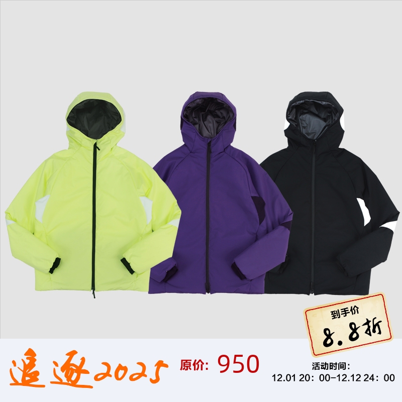 “600g轻暖全防护”连帽运动棉衣