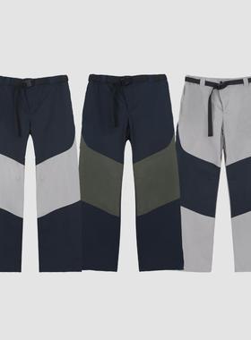 LAST HEIRS System_A 拼色防风防水耐磨硬壳四季休闲徒步户外长裤