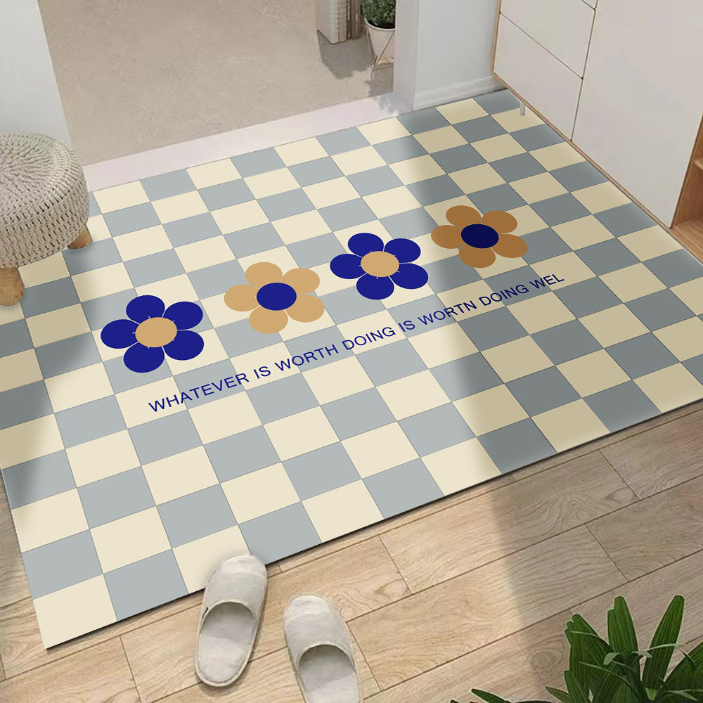 入户门地垫门口进门脚垫硅藻泥门垫防滑垫子轻奢家用可擦洗地毯,居家布艺,家用脚垫,淘宝优惠券,粉丝福利购,淘宝优惠卷