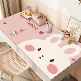 卡通书桌垫学生写字办公电脑桌儿童学习免洗吸水耐脏硅藻泥桌面垫