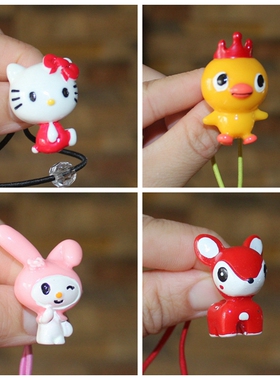 韩版幼儿童学生发饰头饰品立体hellokittyKT米老鼠发绳头绳发圈