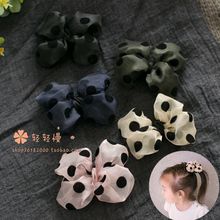 扎头发饰品精致高档高光纱大蝴蝶结发圈头发绳发卡儿童饰品发夹子