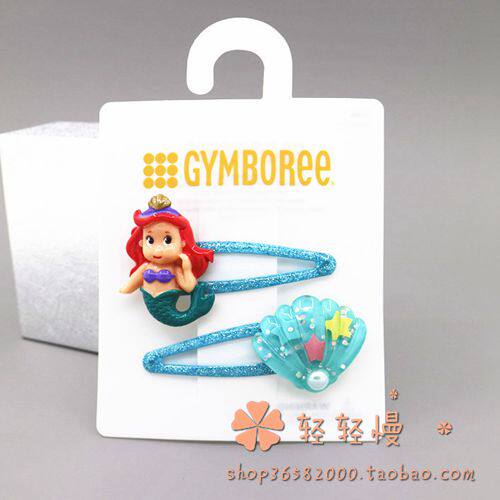 美人鱼皇冠公主碎发BB夹