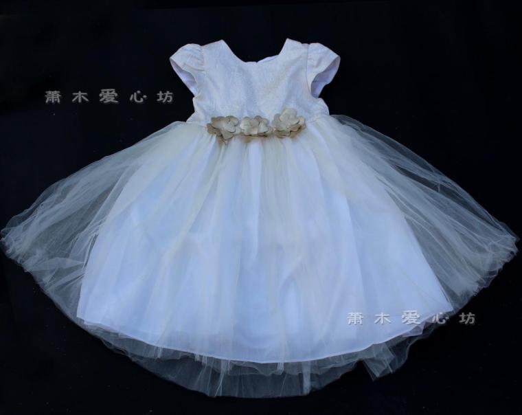 短袖礼服女纯棉衬公主公主裙