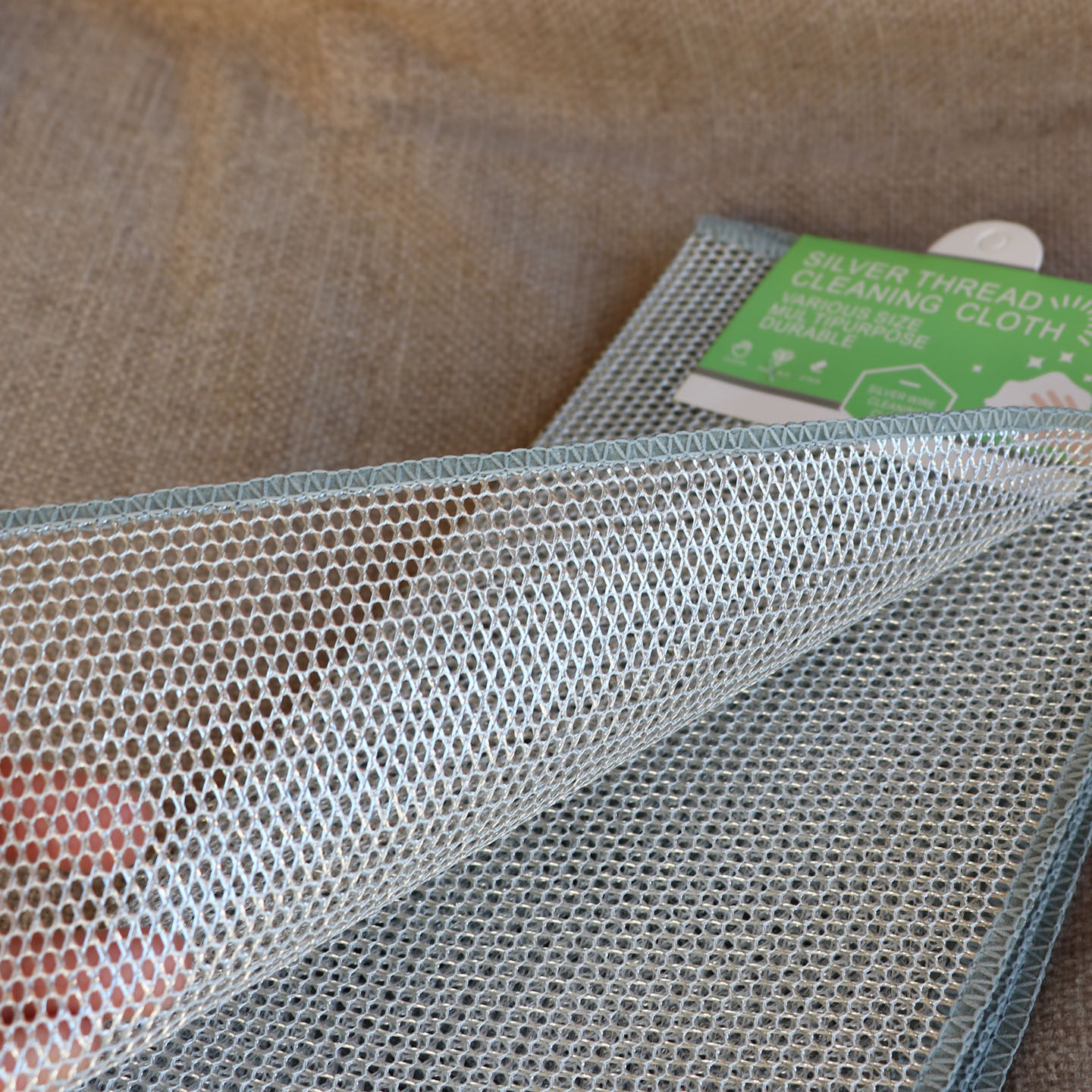 一卡5条~加大尺寸30*30银丝布洗碗布刷锅清洁抹布去污去油,家庭/个人清洁工具,百洁布,淘宝优惠券,粉丝福利购,淘宝优惠卷