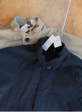 26春款~出口日单fork 宽松透气卡其色藏蓝百搭风衣外套