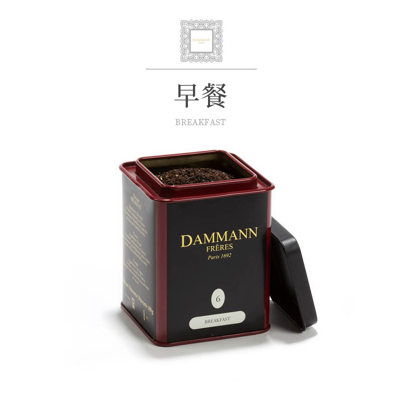 DAMMANN英式早餐红茶法国进口锡兰大吉岭阿萨姆拼配