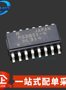 原装 PS2801-4-F3 贴片SOP-16 晶体管输出光耦50mA 隔离电压2500V