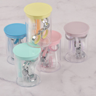 CY666美瞳摘取器隐形眼镜辅助器撑夹子佩戴收纳套装美瞳护理盒