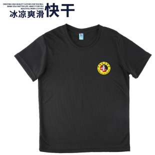 跆拳道 散打搏击训练服装 短袖 速干T恤武术练功服户外运动快干薄款