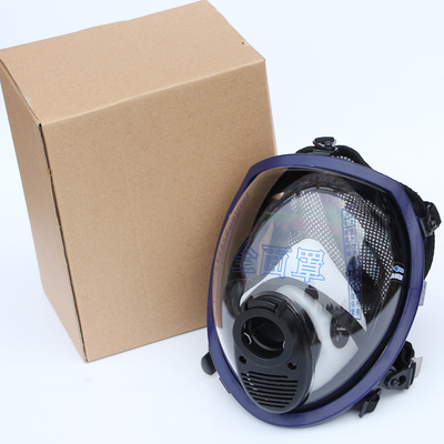 正压式空气呼吸器面罩大视野硅胶消防救援防雾面具配件五点收紧