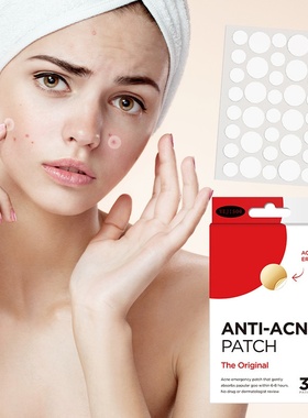 【】anti-acne patch痘痘贴36粒痤疮贴水胶体透明隐形贴