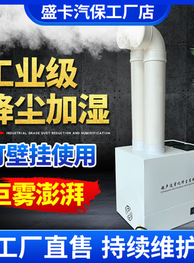 超声波雾化降尘系统汽车美容无尘车间贴膜壁挂式喷雾设备洗车改装