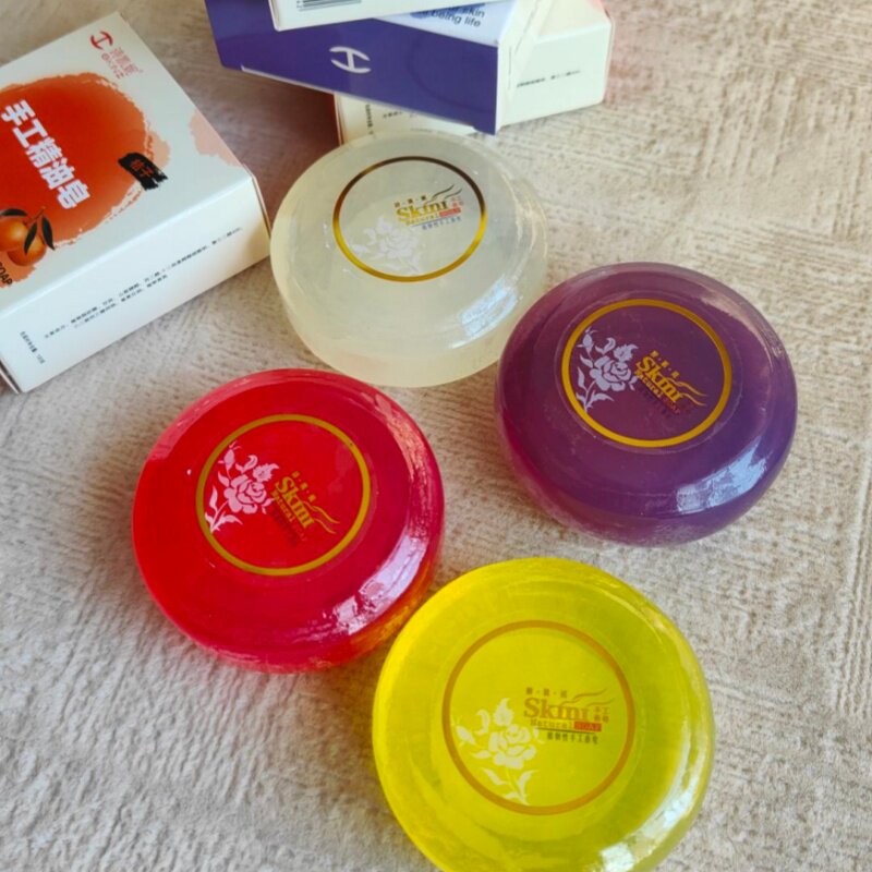 韩国诗凯妮100克水果精油皂天然植物手工洗脸沐浴香皂正品可扫码