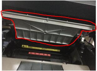 一体机配件 M1005盖硒鼓盖子 惠普1005硒鼓上盖 白色盖板
