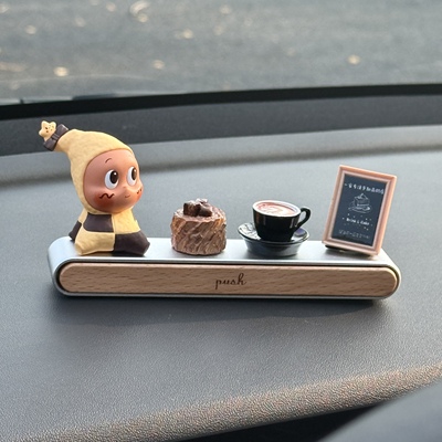 泡泡玛特星星人随心配停车号码牌