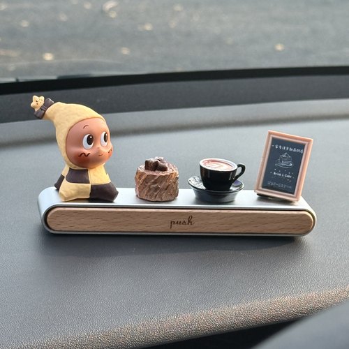 泡泡玛特星星人随心配停车号码牌