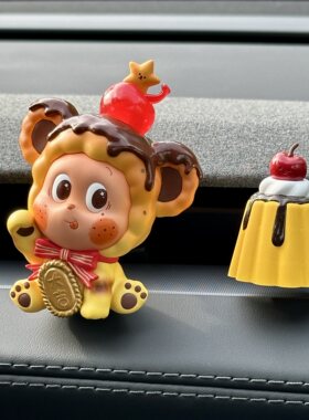 星星人汽车出风口香薰装饰